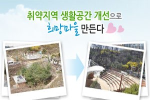 행안부 희망마을 만들기 사업에 선정된 동교동 희망마을