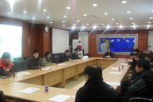 관인면 청소년지도위원회, 위원장 및 총무 선출
