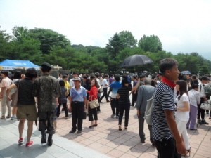작년 한해 신병 영외면회객 13,043명 다녀가.  