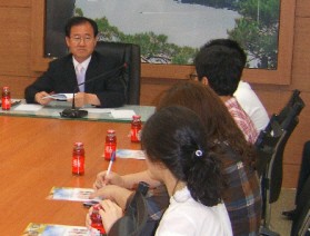 행정인턴 간담회 개최