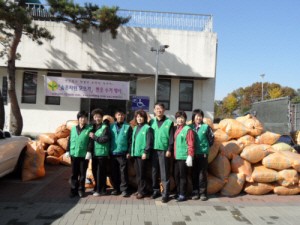가산면 새마을부녀회, 헌옷수거행사 개최