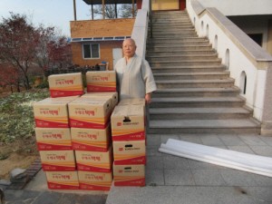 가산면 성불암‘사랑의 김장 나눔’