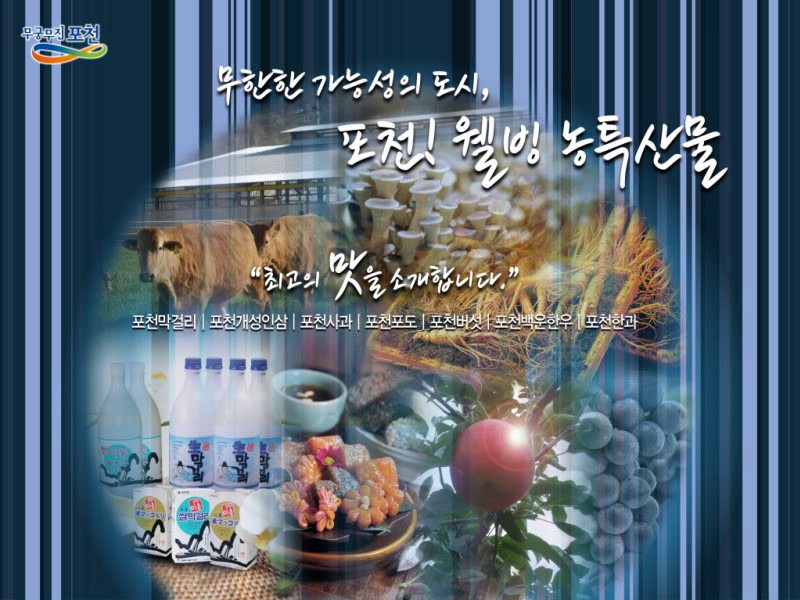 포천 웰빙 농특산물